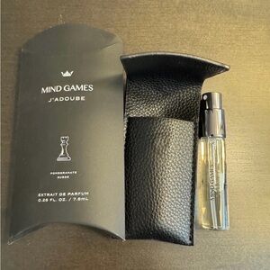 Mind Games J'adoube Pomegranate Suede Travel Spray 7.5 ml NIB
